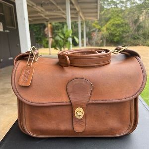 Vintage Coach NYC Original Rambler #9735 “Tabac”